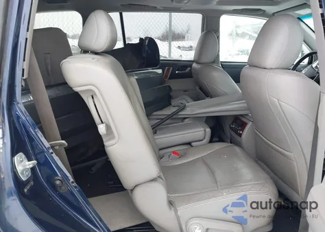 2012 Toyota Highlander Limited V6 из США, поврежденный, VIN 5TDDK3EH7CS135943